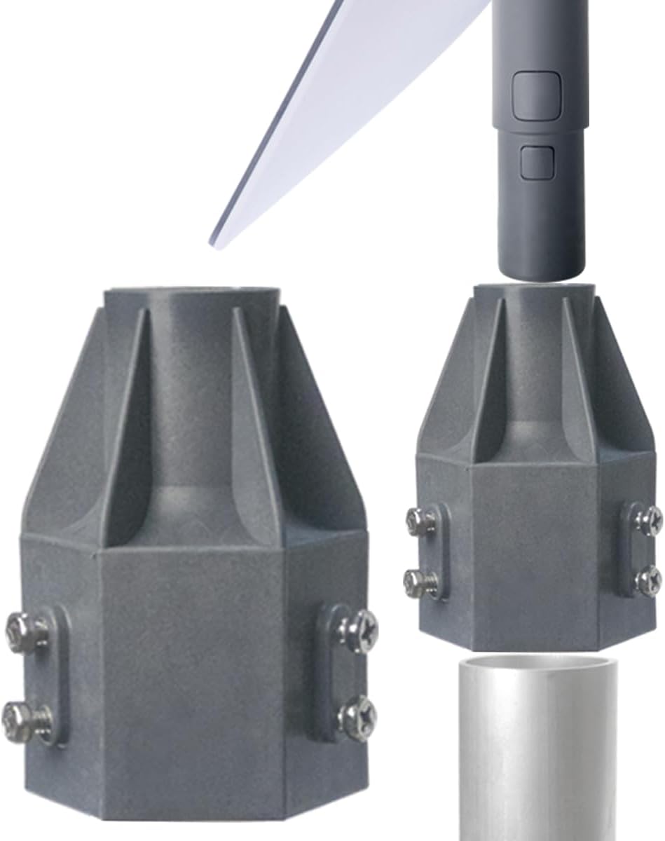 GOGlink Starlink 2.5" Pipe Adapter, Available for Starlink Second Generation, TV Masts and Satellite Masts are Installed, Suitable for Pipe Diameters Within 2.5 Inches and Starlink connections