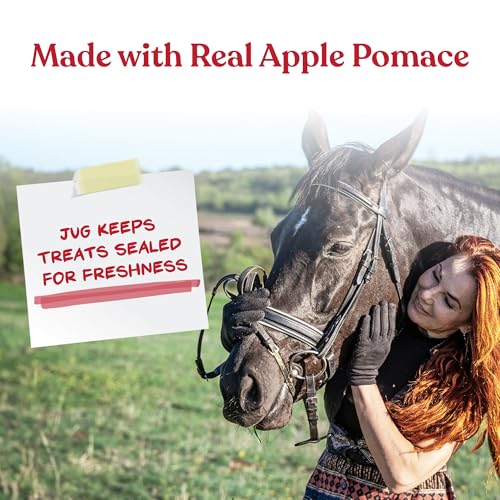 Manna Pro Tasty Delites, Training Horse Treats, Bite-Size Treat for Horses, Jugged Apple & Oat Flavor Treats, 3 LB - Image 2