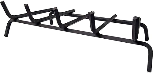 Miniatura 9 de Peterson Real Fyre - Juego de troncos de roble carbonizado de 18 pulgadas con quemador G4 de gas natural ventilado, luz de fósforo