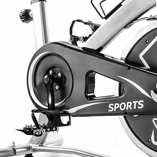 Image of Exercise Bike Spinning Bike Exercise Stationary Professional Indoor Bicycle Trainer 24 Pounds