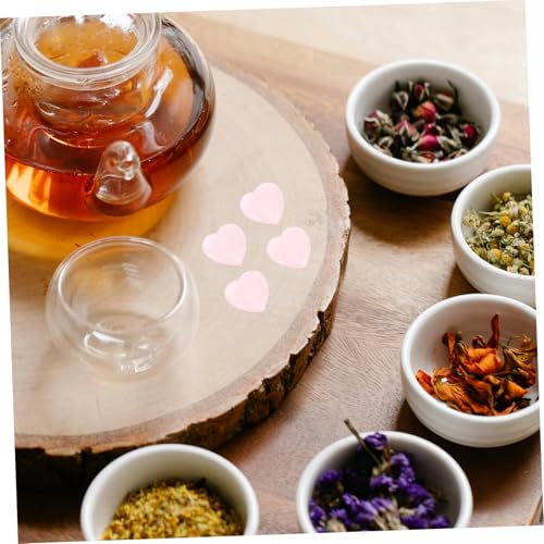 Quartz naturels forme de cœur polis de qualité supérieure pour DIY - 6
