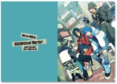 DRAMAtical Murder Clear File Set A: set Ao Ha avadavat clear (japan import)
