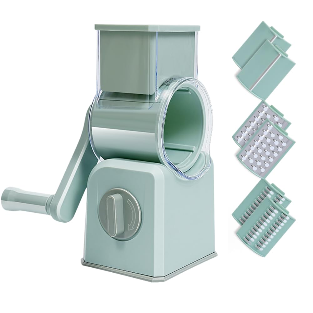 CTRLZS 1PCS Vegetable Cutter Slicer Manual Chopper Machine Garlic Potato Shredder Kitchen Multifunctional Drum Slicer