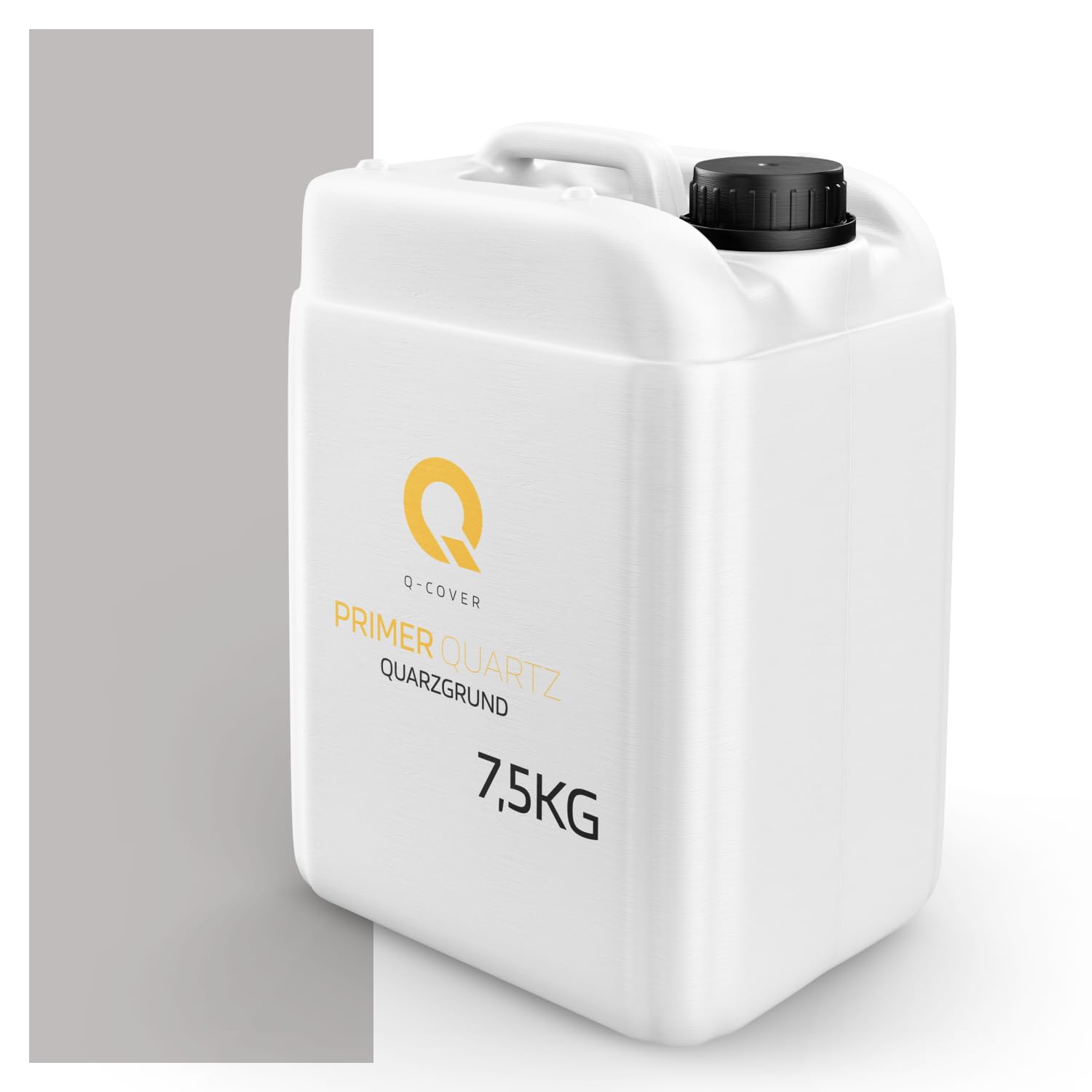 Quarzgrund für Dekorativer Putz mit Mica Hellgrau D902 7,5KG | Acrylatdispersion Grundiermittel Innen & Außen für Wände und Decken Grundierung Schutz Mosaikputz ca. 0,3-0,4 KG/m2