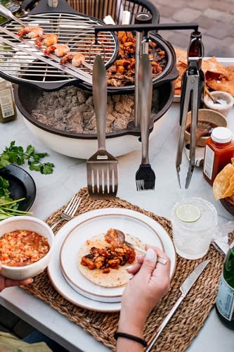 Set de herramientas para parrilla Bola BBQ con soporte colgante miniatura 5