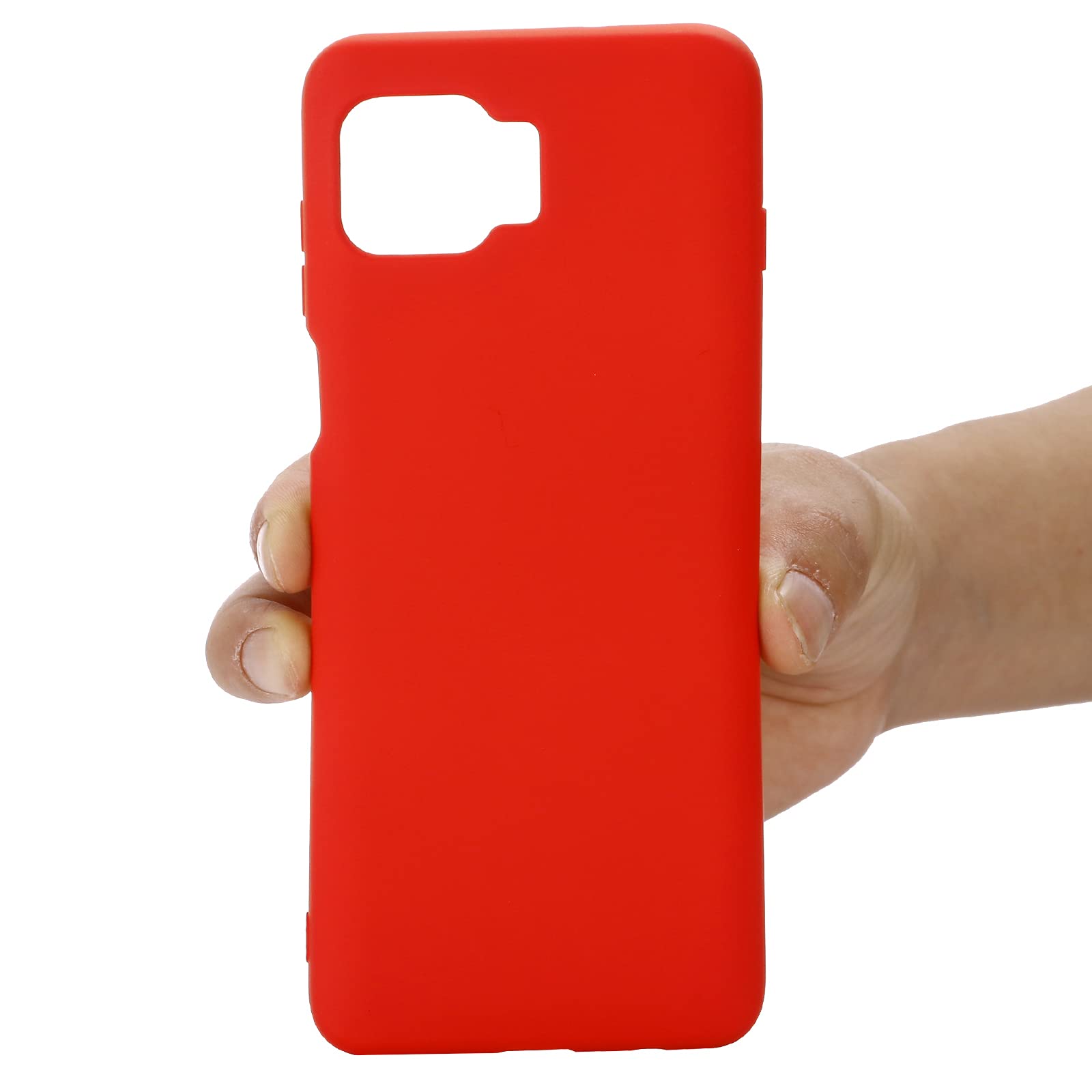 Custodia Osophter Per Motorola Moto One 5G / Moto G 5G Plus | Cover In TPU Antiurto Morbida | Colore Nero | Protezione Anti Graffio