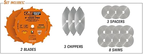 Miniatura 4 de Cmt Juegos de dados de precisión de 8 pulgadas x 24 x 58 pulgadas