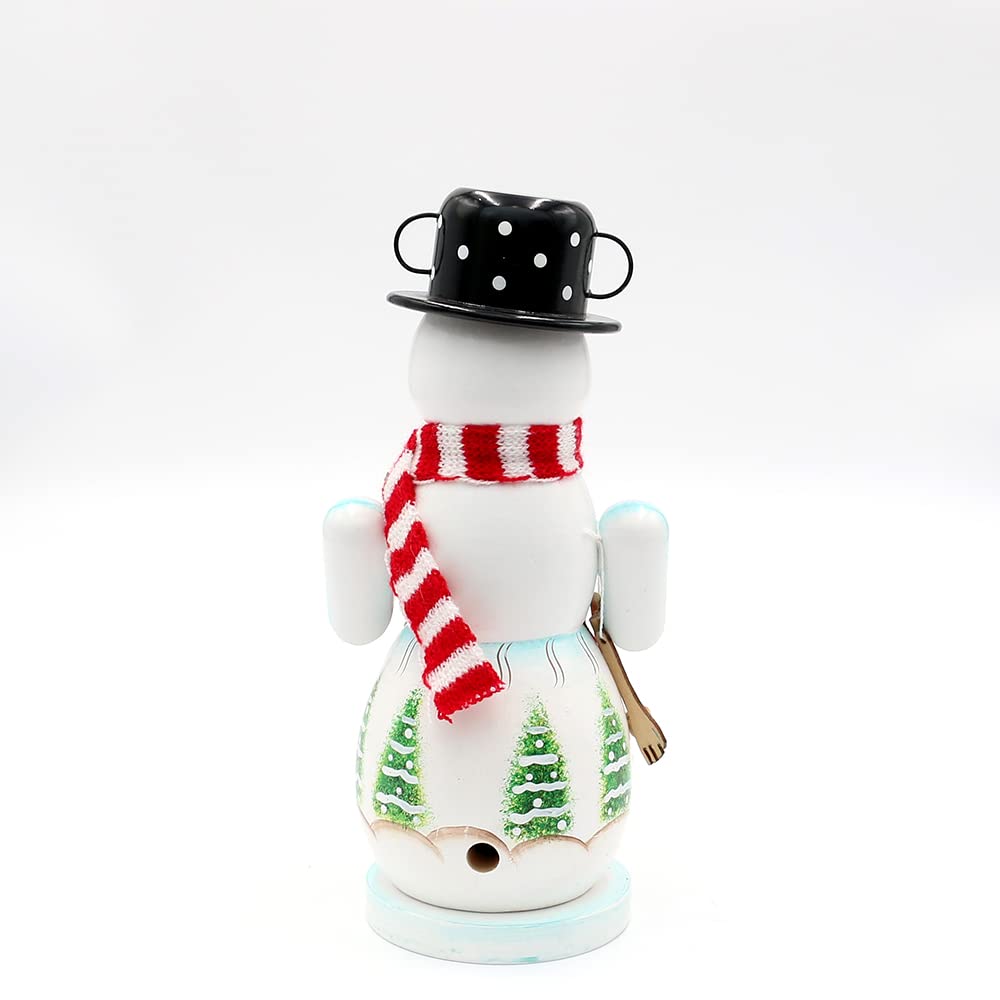 521786-20Räuchermann Räucherschneefrau Lisa mit Hut und Schal, ca. 20 cm