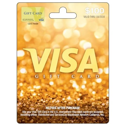 Visa $100 Gift Card for Convenient Giving