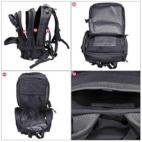 Mochila táctica Prospo para pesca y supervivencia miniatura 3
