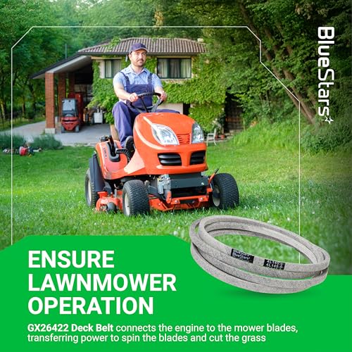 Image of BlueStars GX26422 Mower Deck Belt | Aramid Cord | 145.5 inch x 0.5 inch