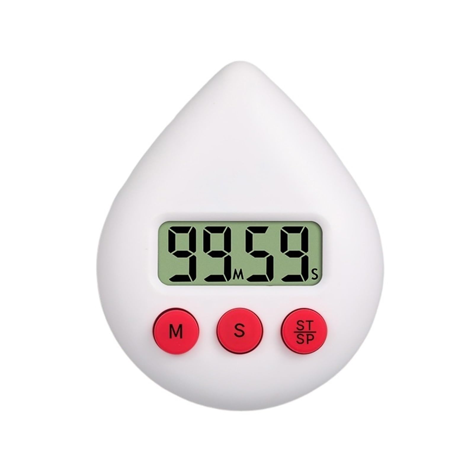 Electronic Timer Digital Kitchen Learning Management For Cooking Study Exercise Training Reliable Efficient(White)