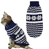 【Motif mignon】Ce vêtements pour chat hiver a différents motifs et est très mignon et beau. Le design frais donnera à votre chat l'impression de marcher dans un doux monde de conte de fées, attirant instantanément l'attention de tout le monde.