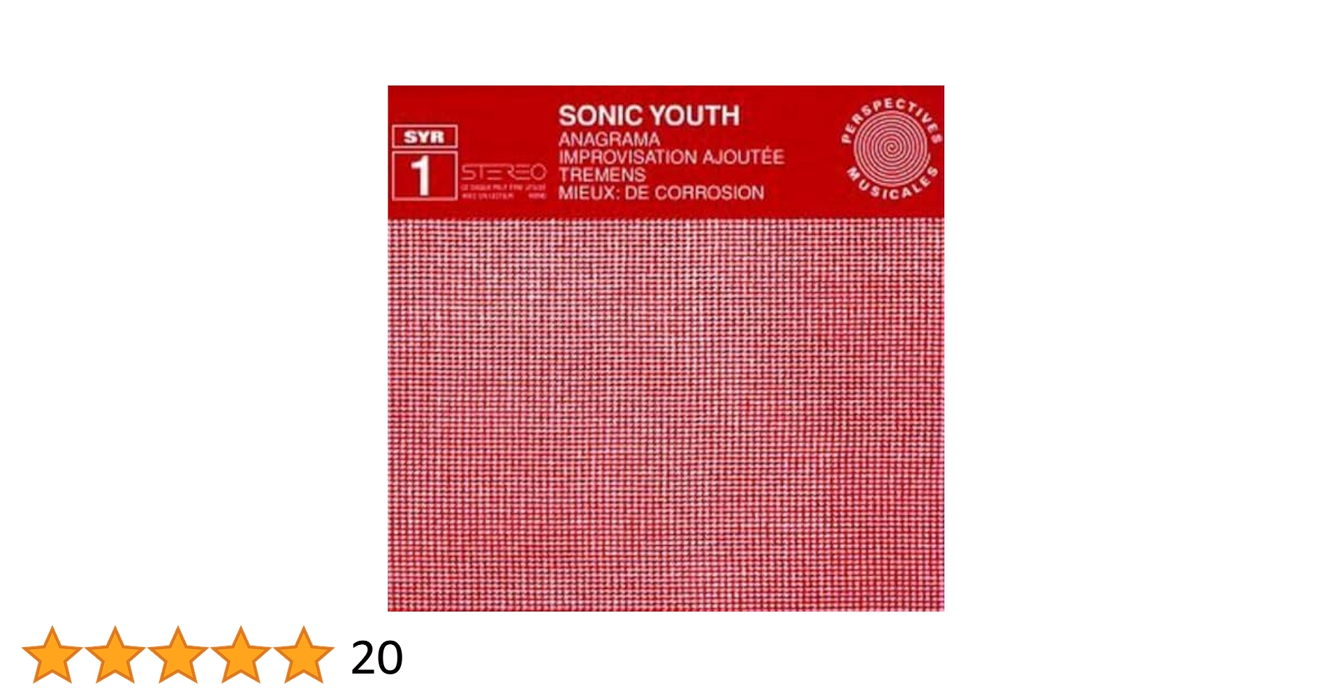 SONIC YOUTH ANAGRAMA 45RPM レコード MjYtOTA1My5qcGVn.jpeg
