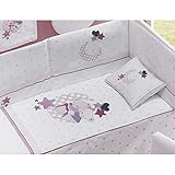 INTERBABY -Coordinado Cuna Amorosos Rosa