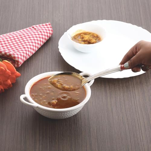 Image of HAZEL Stainless Steel Pan Shape Serving Spoon Scooper Spatula Server Kitchen Utensils