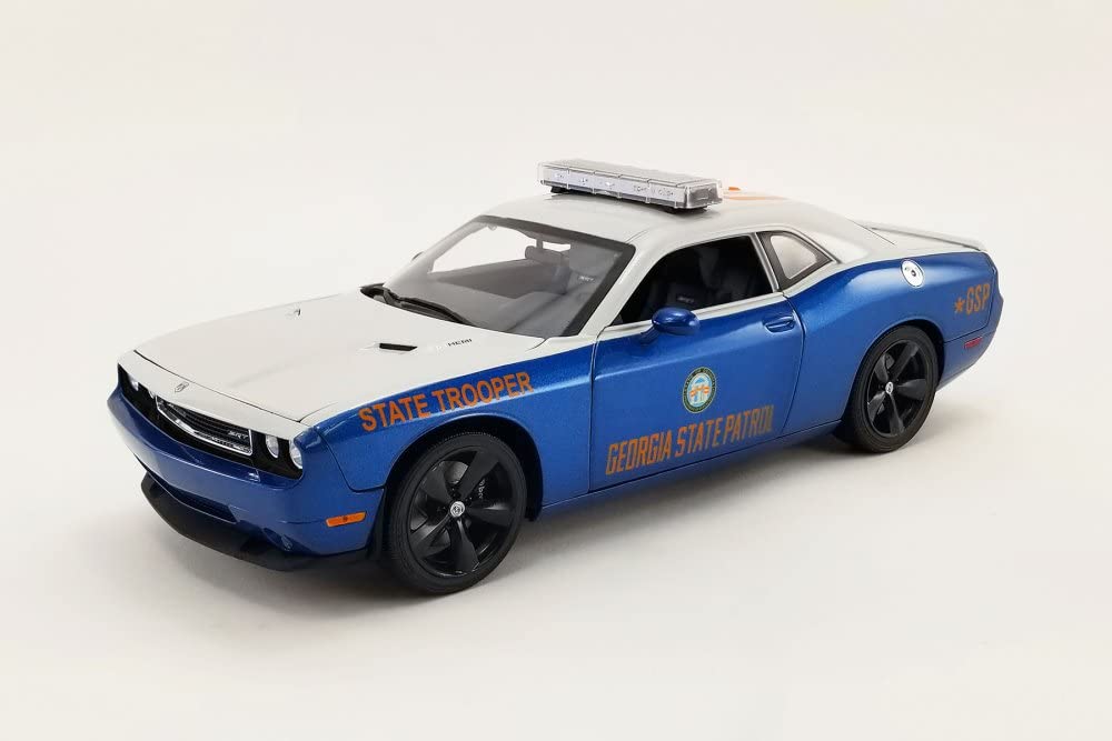 Amazon.com: ModelToyCars 2010 Dodge Challenger SRT8, Blue and