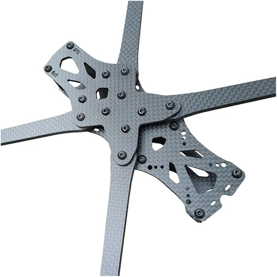 Fit for FPV Freestyle RC Racing Drone RC Frame Kit 8 Inch 362mm 9 Inch 390mm Carbon Fiber Quadcopter Frame 5mm Arm(8 inch No Print)