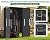 IWDOO Tall Vertical Outdoor Storage Shed, 61 Cu Ft Waterproof Resin Storage Cabinet with Floor, All-Weather Garden Shed for Garage, Patio, Backyard, Porch (Black)