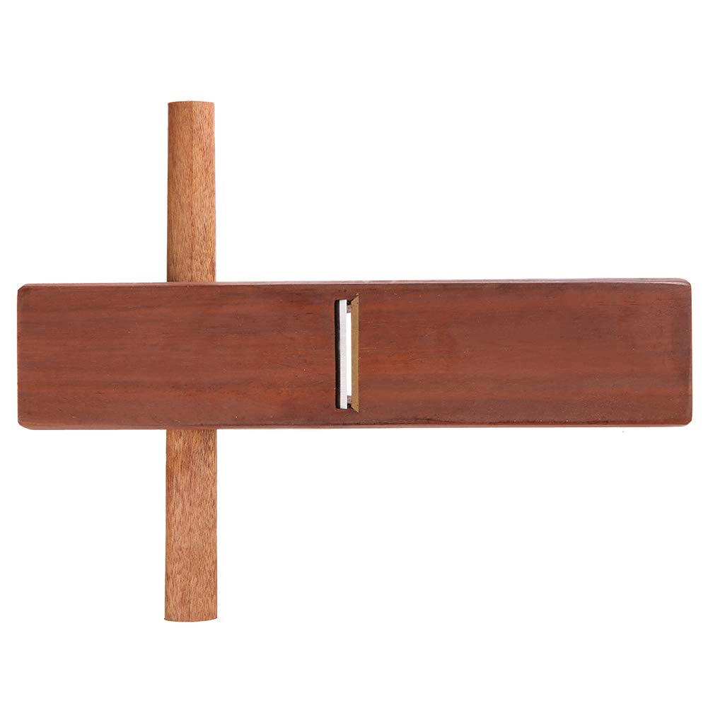 Joyzan Rabot à Main Petit Mini Manuel Pour Bois Une Main Avion De Menuiserie Outils Raboteuse en Charpentier Rabotage Compact Léger Réglable Manuellement Travail Précis Dégauchir Aplanir Raboter