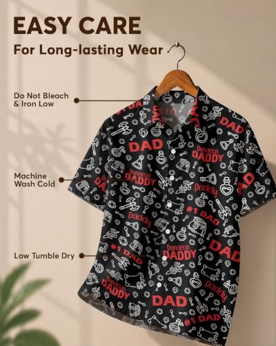 Image of 99TIMORO Horror Movie Men's Halloween Button Down Shirts Short Sleeve Top