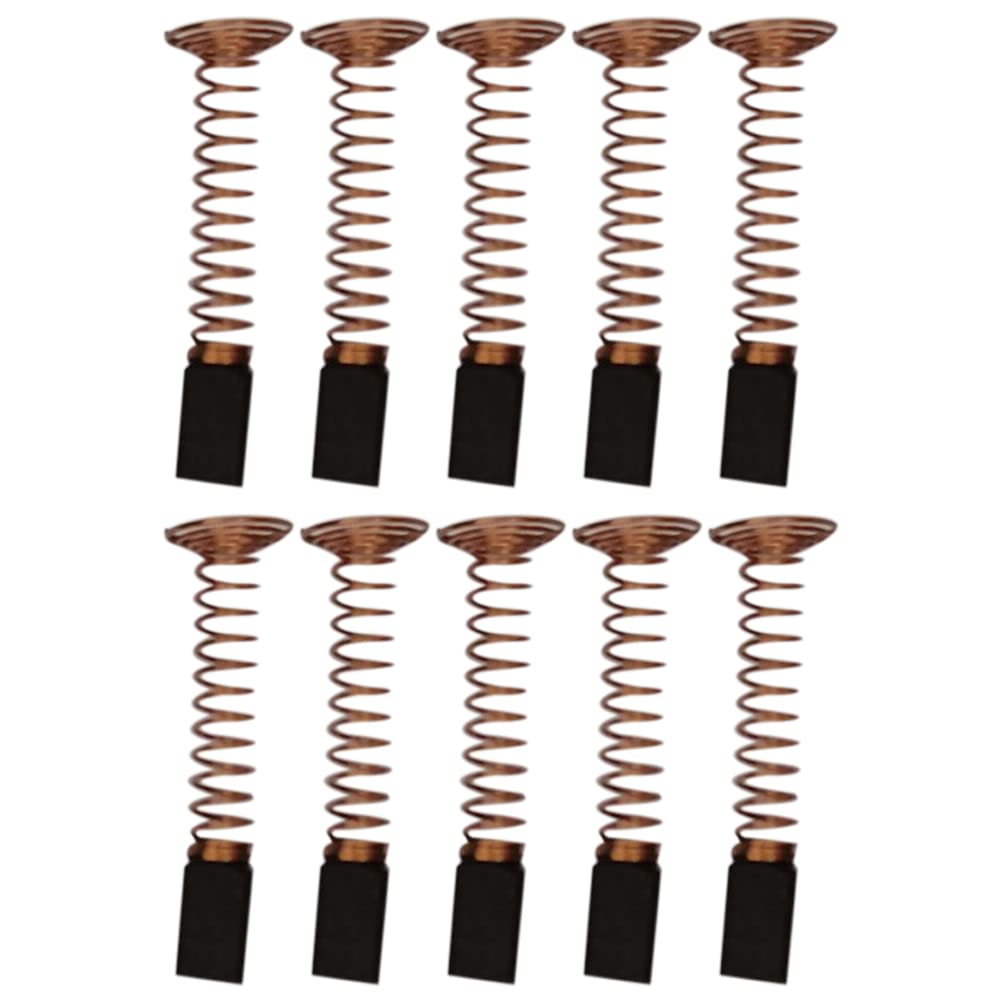 Pomoflexi 10Pcs Carbon Brush Motor for 3000 200 Brush Repairing Part for Electric Rotary Motor Tools