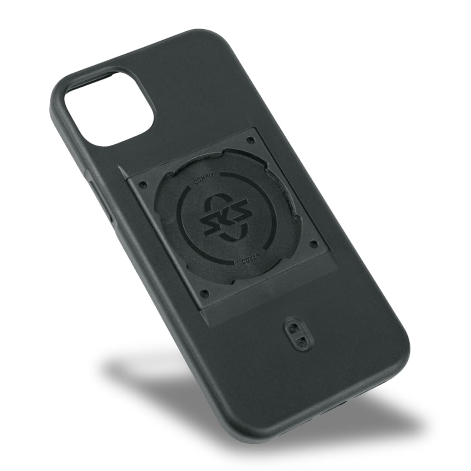 SKS Germany COMPIT Cover Per IPhone 15 Plus - Custodia Antiurto Con Attacco A Baionetta - Nero