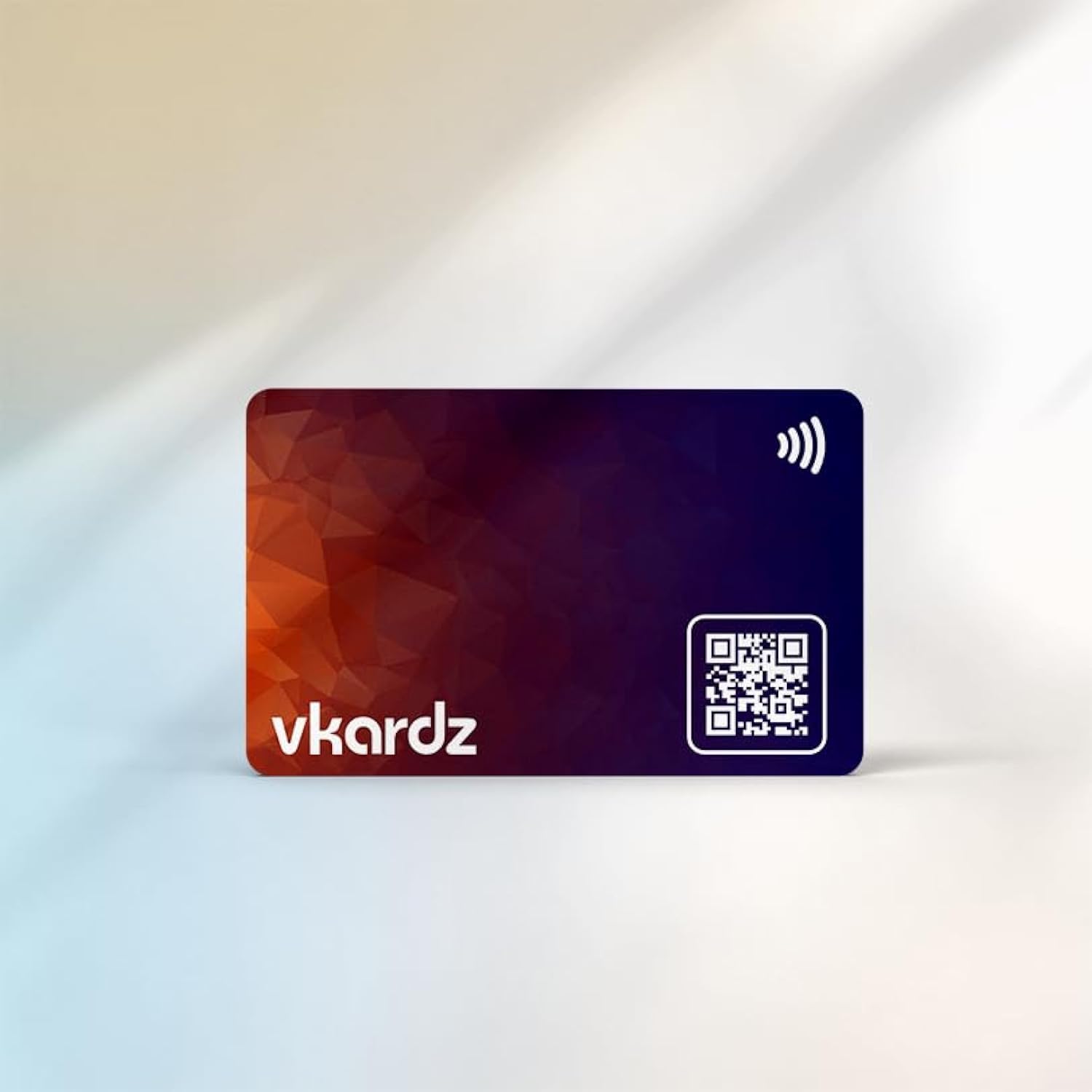 Magic NFC & Smart Digital Contactless PVC Business Card || NFC Card || Smart Visiting Card || Scratch less Matte Print Pocket Friendly Card With QR Code (Abstract)