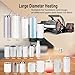 AKEYDIY Tumbler Heat Press 30oz 20oz 16oz Sublimation Tumblers Press Straight Skinny Tumbler Cup Press Glass Jar Cans,Tumbler Mug Heat Press Machine 20 and 30oz 11-16oz DIY Heat Transfer Press Vinyl