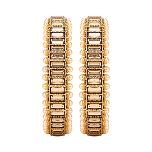 Plated Bangles Set for Women (2.8) - Elegant Jewelry Accessories