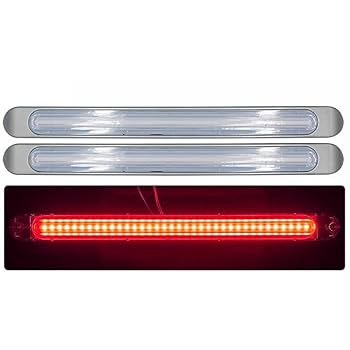 Amazon.co.jp: LED車高灯 レッド＆アンバー 2本セット トラック