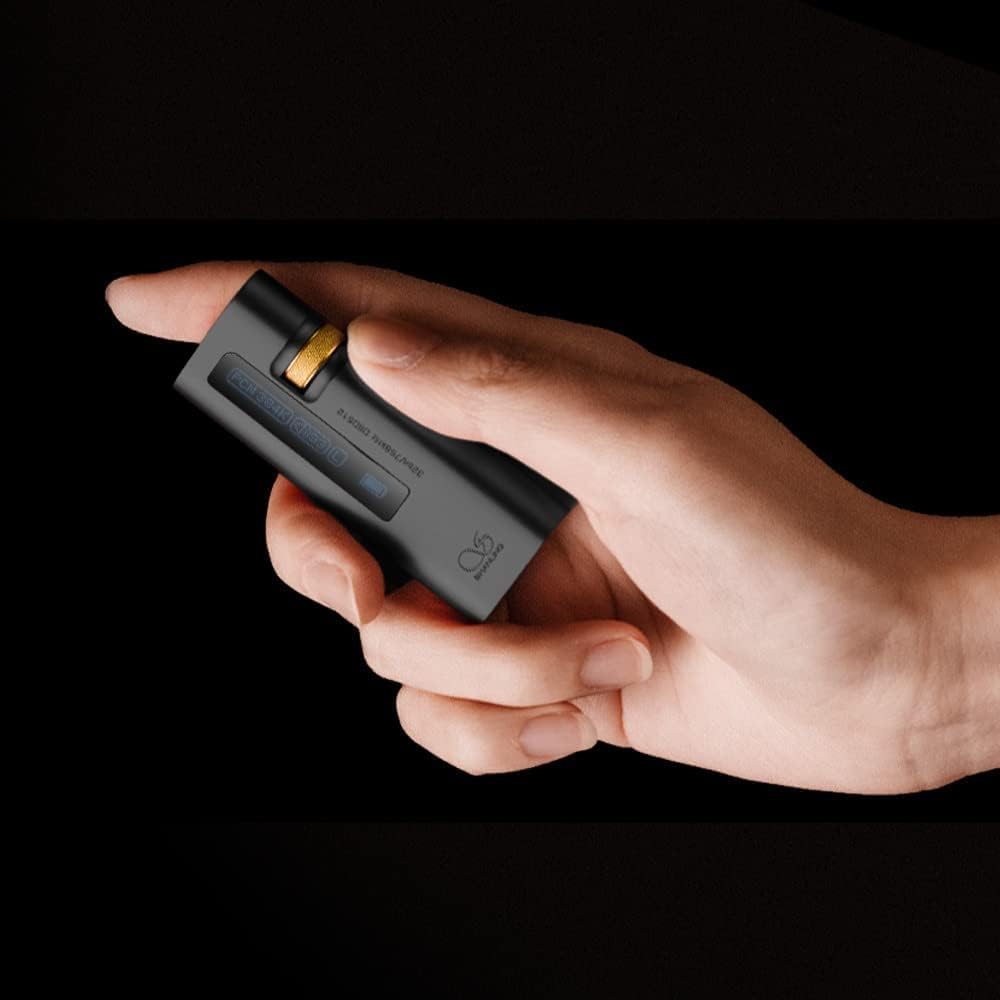 shanling ua5 portable headphone amplifierheadphone tiny ampszero noise usb dac dongleoled screensupport 32bit768khzdsd5123 5mm4 4mm jackfor p