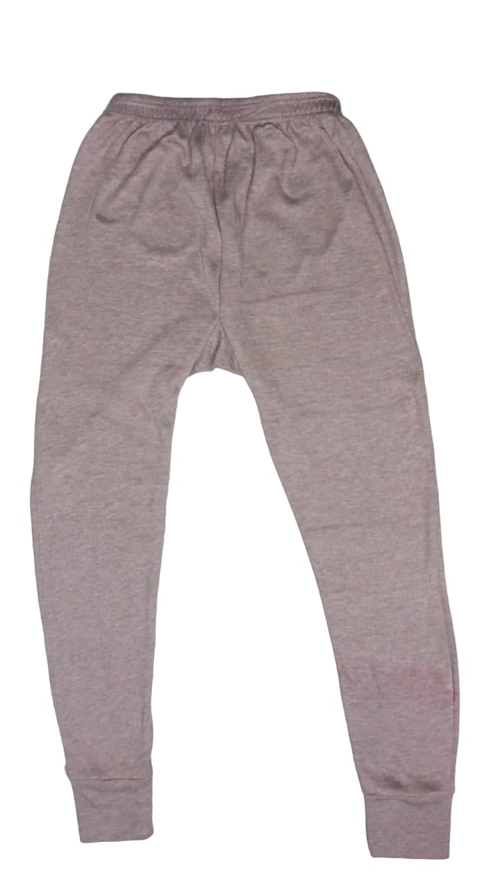 Solid Light Blue Melange Women Winter Thermal with Soft Elasticated Waistband(Pack of 1)-image-39