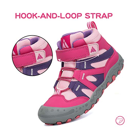 Mishansha BOYSHIKIG038PI29 Boys Girls Shoes Outdoor Hiking Waterproof Breathable Little Kids Ankle Sneaker Boots thumb #3