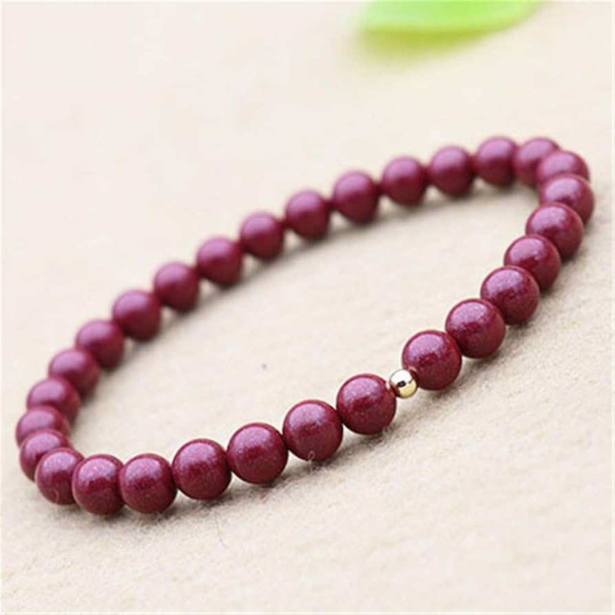 ロードナイト＆辰砂ブレスレット ロードナイト ブレスレット 10mm #MK709 - プレミアム天然石専門