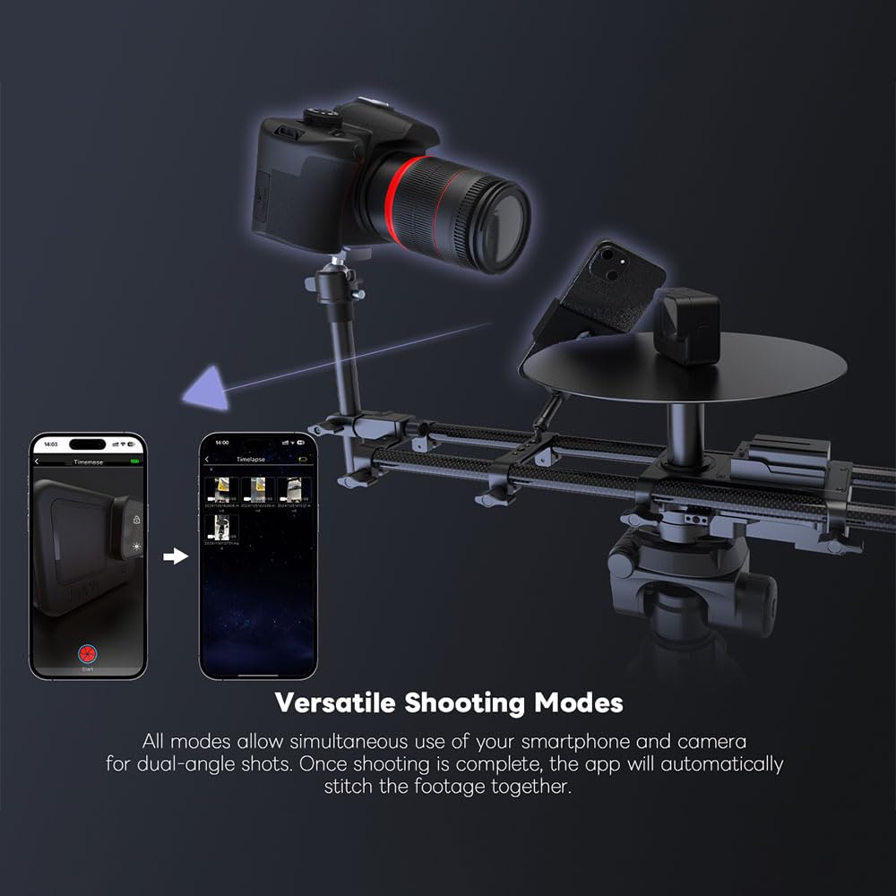 DF DIGITALFOTO Zmotoryzowana Budka Fotograficzna 360, Gramofon Fotograficzny 2. Generacji, Montaż na Statywie, Platforma Obrotowa do Fotografii Biżuterii/Perfum, Bullet-Time, V360EVO