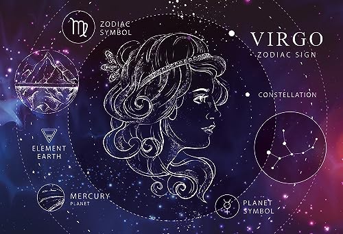 Interdruk - 250 Piece Jigsaw Puzzle for Adults - Zodiac Signs - Virgo, 06 Virgo, 48×33 cm - Image 2