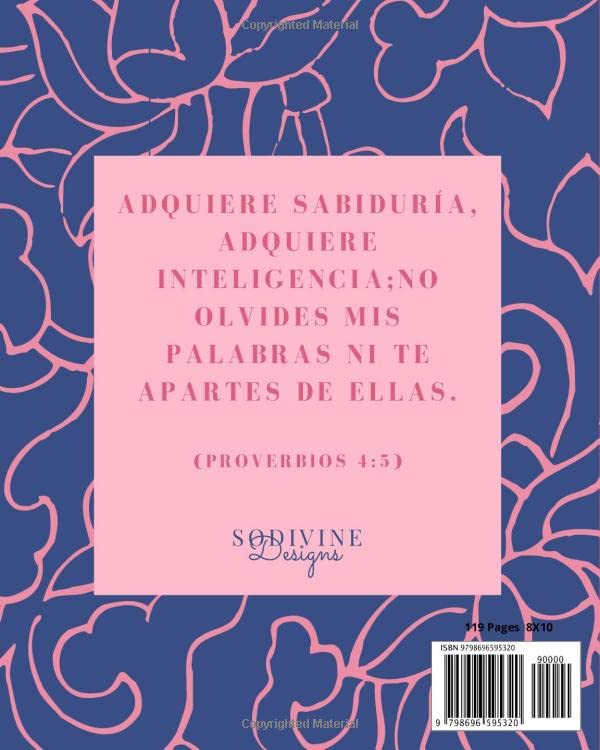 Miniatura 2 de SoDivineDesigns SPANISH Bible Study Journal Mi Diario De Estudio Bíblico Diario Cristiano Para Estudio Bíblico Christian Journal For Women ...