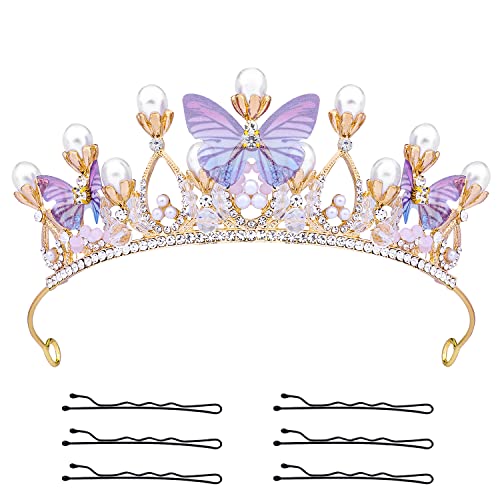 Diadème papillon pour costume d'anniversaire et festival de cosplay
