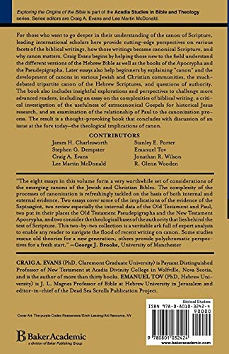 Exploring the Origins of the Bible: Canon Formation in Historical, Literary, and Theological Perspective (Acadia Studies in Bible and Theology) - Image 2