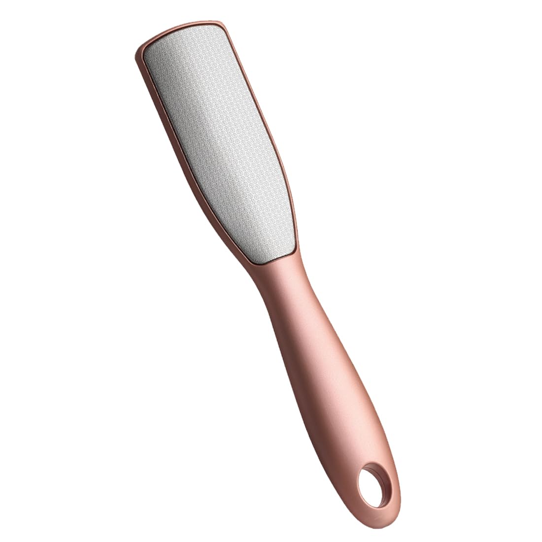 Double Sided Professional Foot Files, Stainless Steel Feet Callus Remover, Foot Rasp for Cracked Heel, Callus, Dry and Foot Corn Removal, Pedicure Feet Scrubber for Dead Skin (Rose Gold)