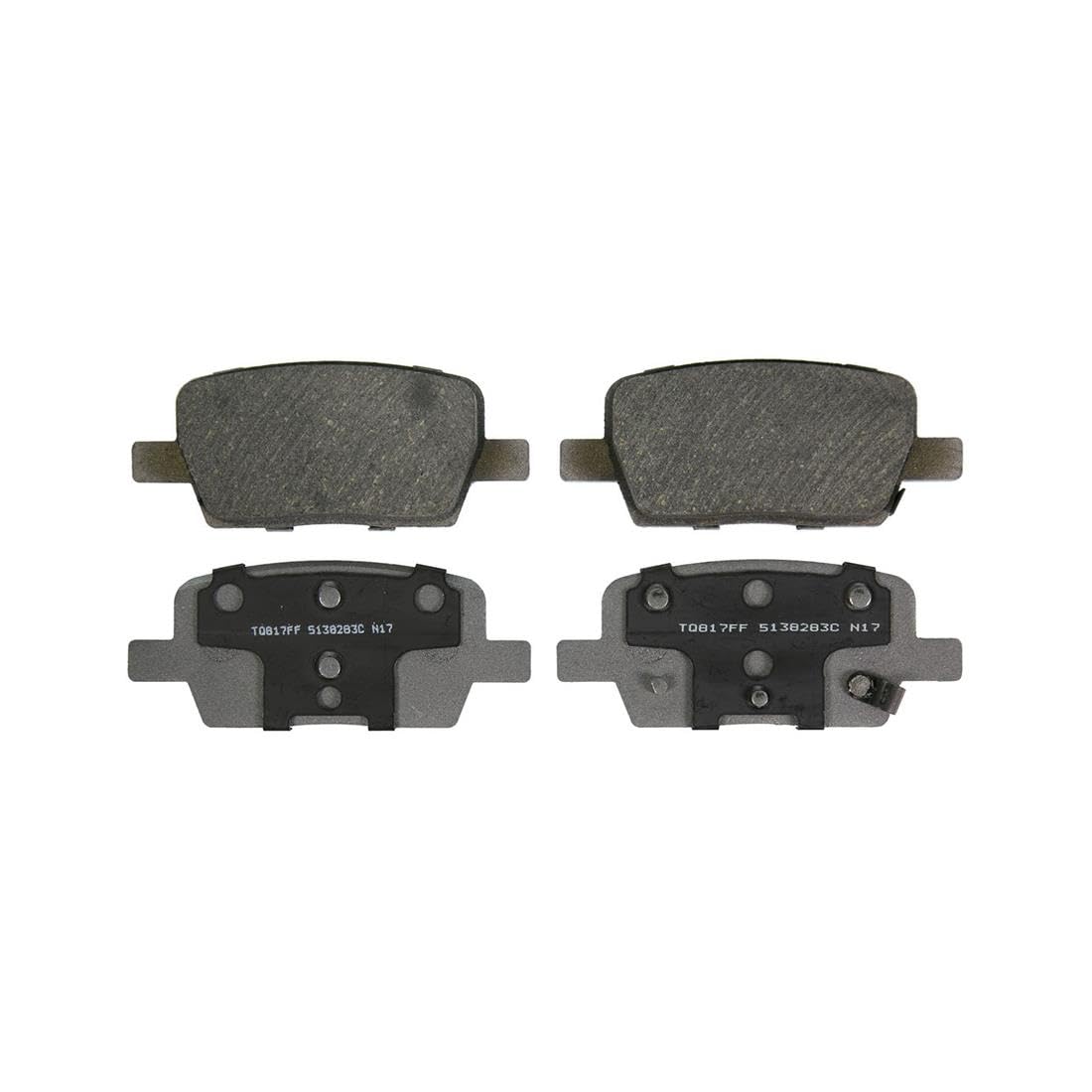 Front And Rear Ceramic Disc Brake Pads Fit For Chevrolet Traverse GMC