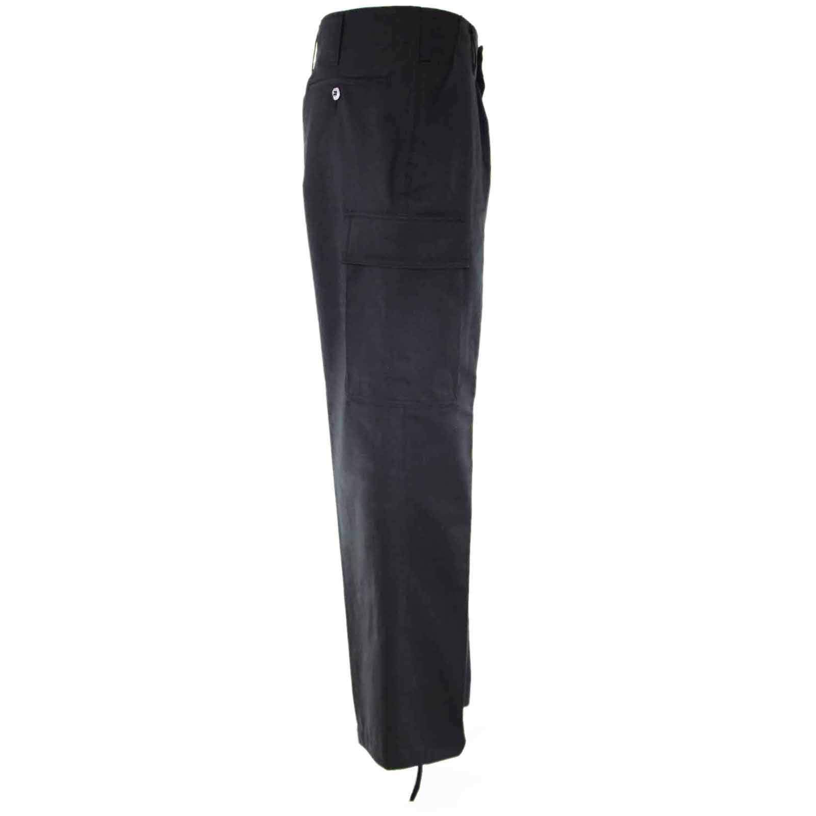 Leo Köhler Original Bundeswehr Moleskinhose Feldhose Hose 100% Baumwolle robust & bewährt & 1 Paar Hosengummis in schwarz nach TL gefertigt