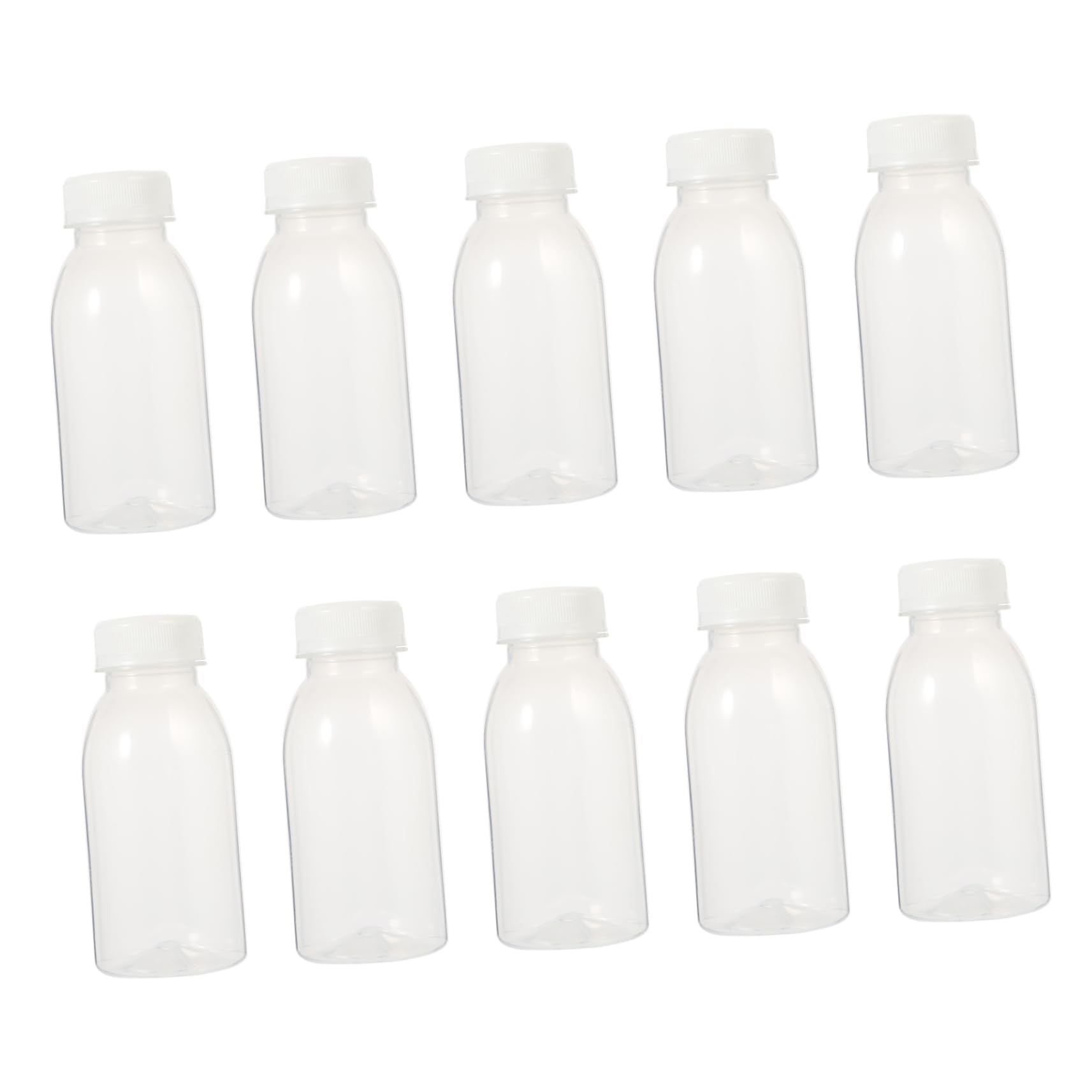 Gatuida Multipurpose Storage Bottles 10 Pack Empty Water Bottles for Juice - Reusable Design