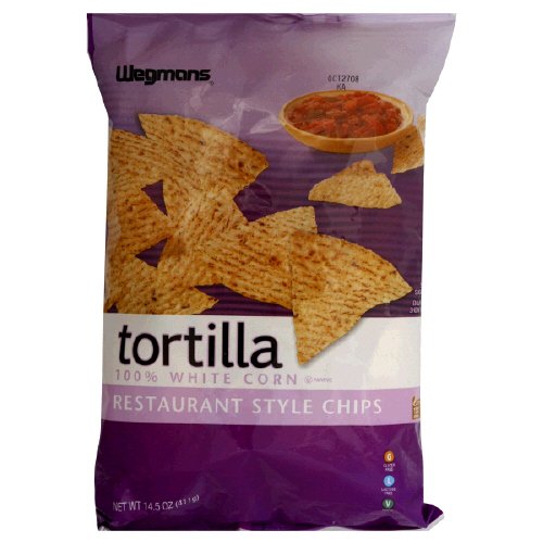 Wgmns Tortilla Chips, Restaurant Style, 100 White Corn, 14
