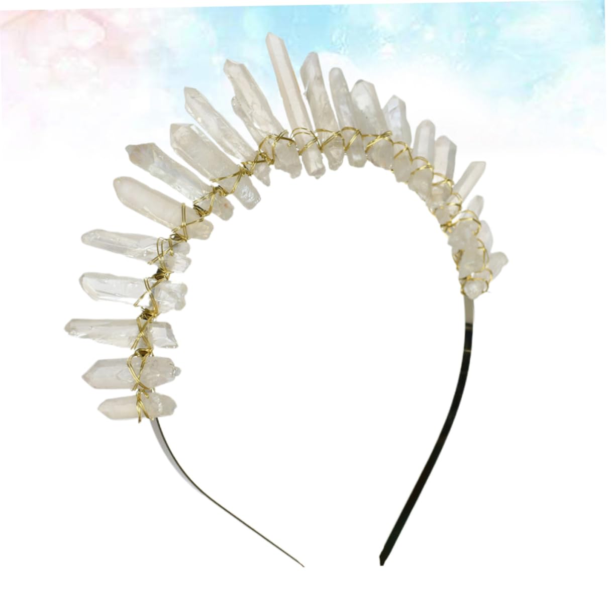 MAGICLULU 2 Stück Elegantes Haarband Mit Kristallen Modische Haarreifen Schickes Stirnband Für Damen Exquisite Accessoires Für Hochzeiten Und Partys
