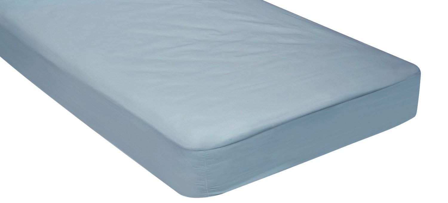 Gilbins Cot Size 30" x 75" Fitted Sheet, Made of Cotton, Perfect for Camp Bunk Beds/RVs/Guest Beds