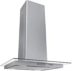 Coifa de Ilha Fogatti Vidro Reto 60cm 127V Inox