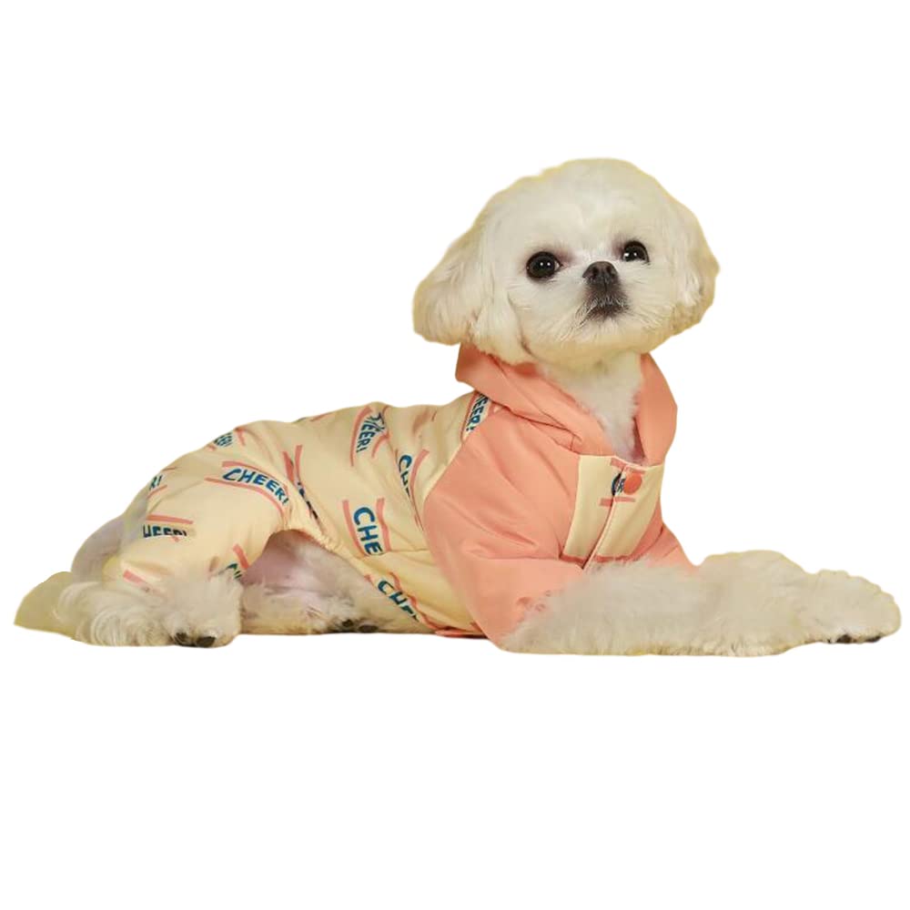 Amazon | 秋冬 ペット用品 面白い 厚手 綿 ダウンジャケット 犬服 四足 