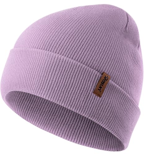 Image of ROXUN Beanie for Men /Women Winter Hat Soft Warm Unisex Skull Stocking Cap | cuffed beanie,stretch-knit fit ,suits daily wear,hiking, skiing cycling